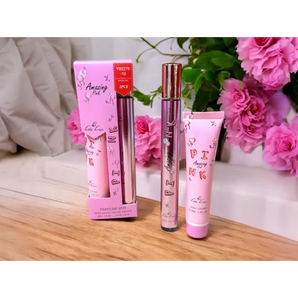 Apă de toaletă, Pink, 35 ml parfum + cremă