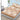 Cearceaf cu elastic + 2 fețe de pernă 180x200  - flori mov